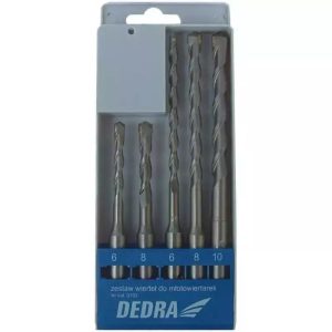 Set od 5 svrdla za bušilice s čekićem