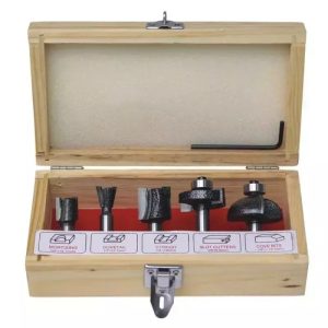 Set od 5 kom. oblikovanih glodala