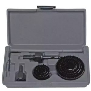 Kruna za bušenje rupa u drvu, 8 kom.