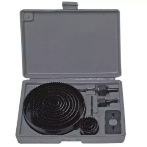 Kruna za bušenje rupa u drvu, 12 kom.