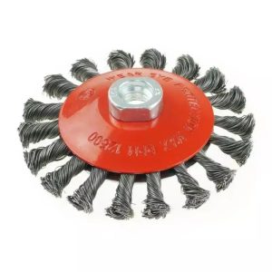 Stožasta žičana četka M14, pletena žica