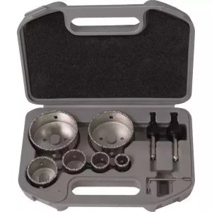 Set kruna za bušenje (22 ,28, 35, 44, 68, 73mm+2 pilota)