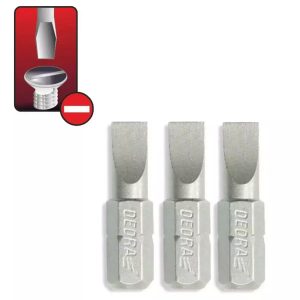 Bitovi odvijača, ravni SL5.5x25mm, 3 kom., blister