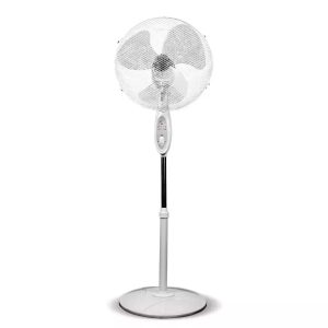 Stojeći ventilator 16" s daljinskim upravljačem, bijeli