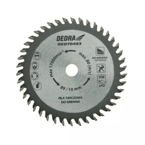 List kružne pile 89x10x1,1x1,8x42T za DED7049