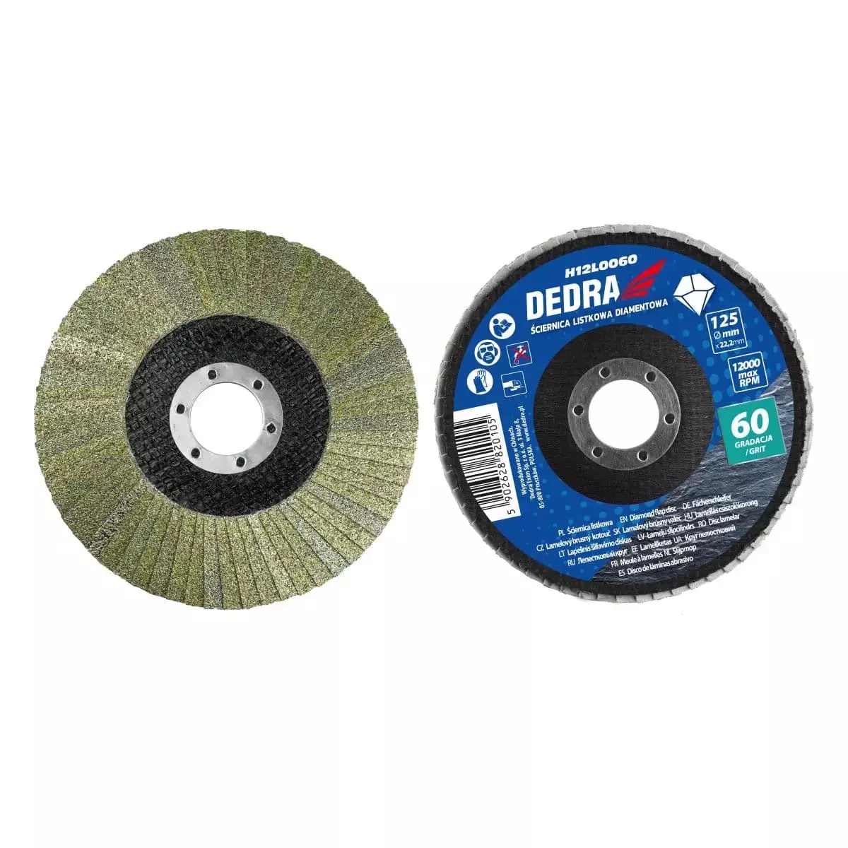 Dijamantna lamelirana brusna ploča 125x22mm