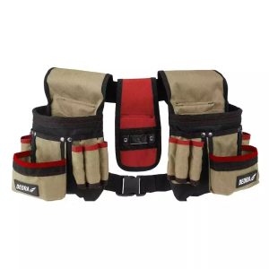 Trodijelni pojas za alat, (20x10x28cm)x2, 16 džepova