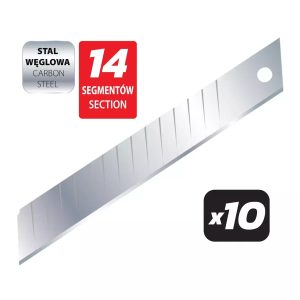 Oštrice za skalpel 18mm, 14 segmenata, 10 kom.