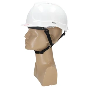 Zaštitna kaciga, bijela, remen za bradu
