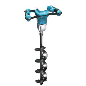 Akumulatorska bušilica za tlo DED7189 s motorom bez četkica i svrdlom 15x80 cm, idealna za bušenje rupa u zemlji za sadnju i ogradu