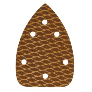 Delta brusni papir Anti-clogg 140x140x80mm, čičak, set 5kom