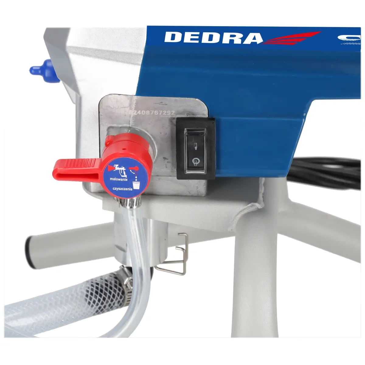 Hidrodinamički uređaj za bojanje DEDRA DED7424, 950W, 2 l/min, crijevo 15m, pištolj 517 - Slika 4
