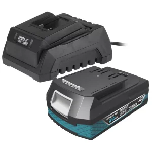 Starter kit Dedra akumulator (18V, 2Ah) + punjač