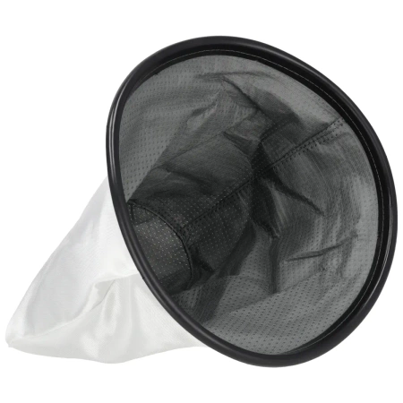 Filter DED65972 za usisavače, s dvostrukim slojem tkanine otporne na visoke temperature i trapeznim oblikom za optimalno prianjanje. Opremljen okruglom brtvom za sigurno postavljanje u spremnik usisavača.