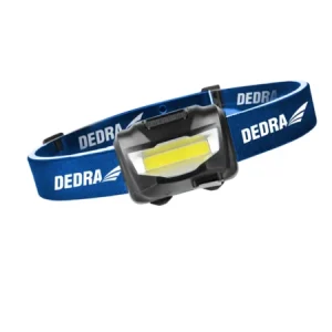DEDRA L1013 prednja LED lampa s podesivim kutem i trakom za glavu, pogodna za kampiranje i rad