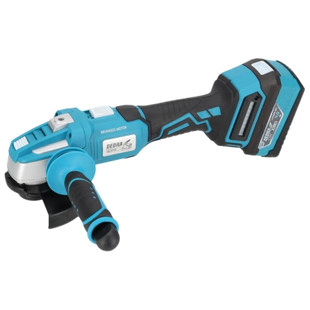 Set alata DEDRA - bežična kutna brusilica, dvije baterije, punjač - Slika 3