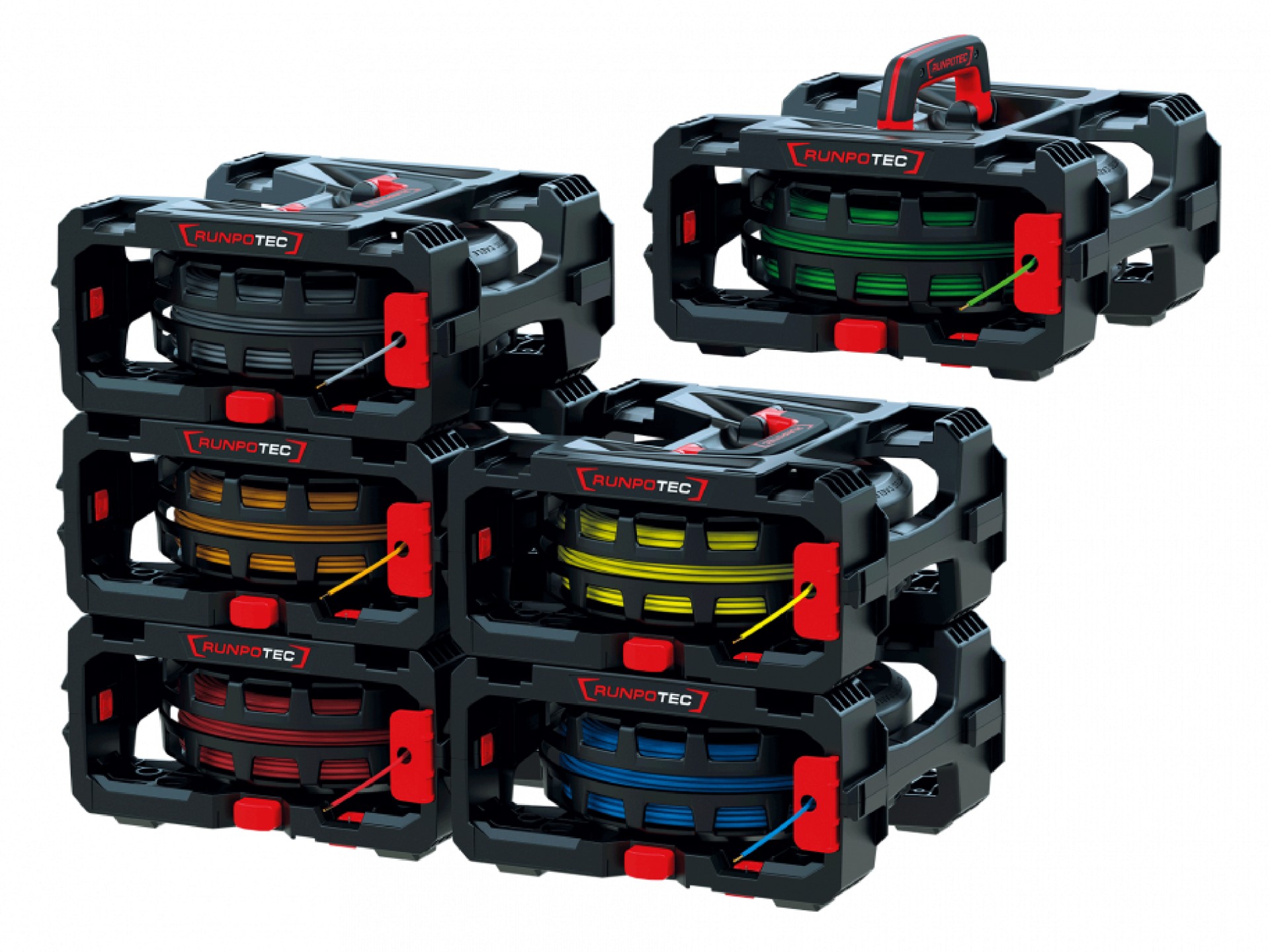 CB 260 set rolera za odmotavanje kabela i žica - 6 komada - Slika 2