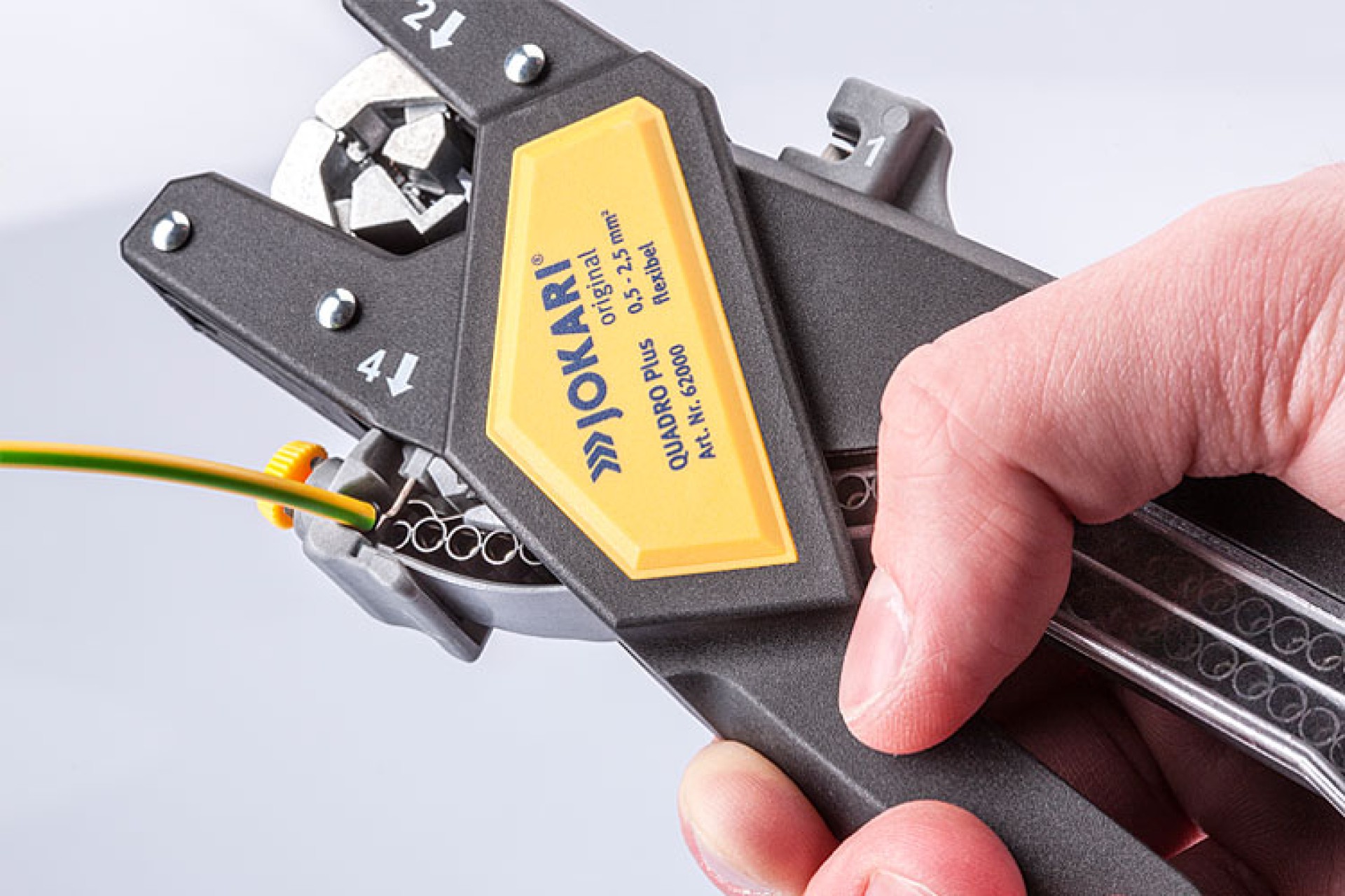 Jokari QUADRO Plus 62000 komplet kliješta za krimpanje 0.5 do 2.5 mm² - Slika 3