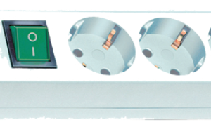 Brennenstuhl trostruka prenosiva šuko utičnica s prekidačem 3x1,5mm2, 45º , 16A, 3m, bijela