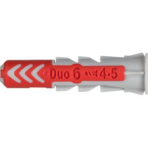 Fischer DUOPOWER Tipla 6X30, 100 kom/pakiranje, plastika