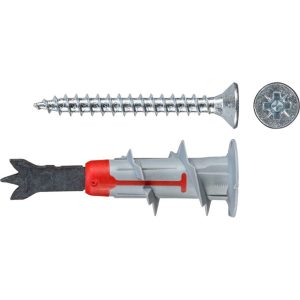 Fischer DUOBLADE S, Tipla za gips + vijak, 20 kom/pakiranje