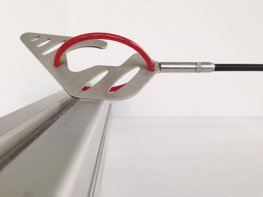 Klizajuća kuka od nehrdajučeg čelika