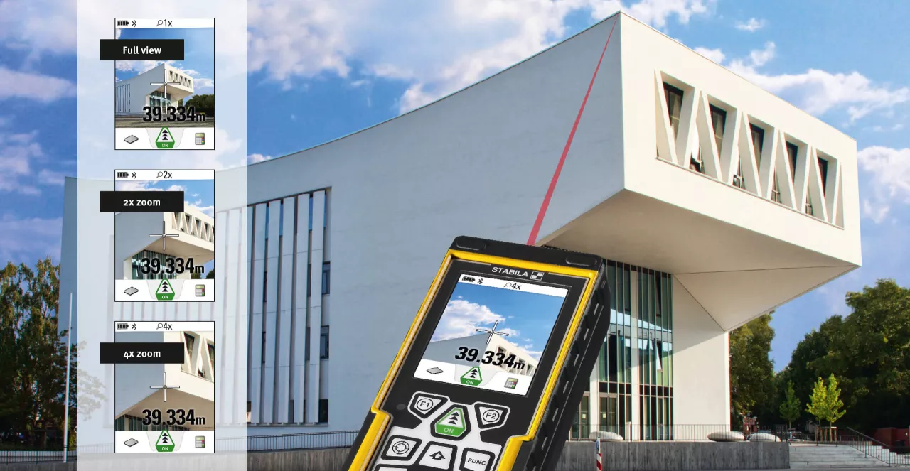 STABILA LD 520 laserski mjerač udaljenosti Bluetooth IP54