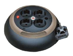 BRENNESTUHL Design-Kabelbox produžni kabel, dužina 3m, crno sive boje