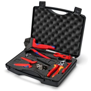 KNIPEX set alata za montažu fotonaponskih sustava MC4, 7-dijelni