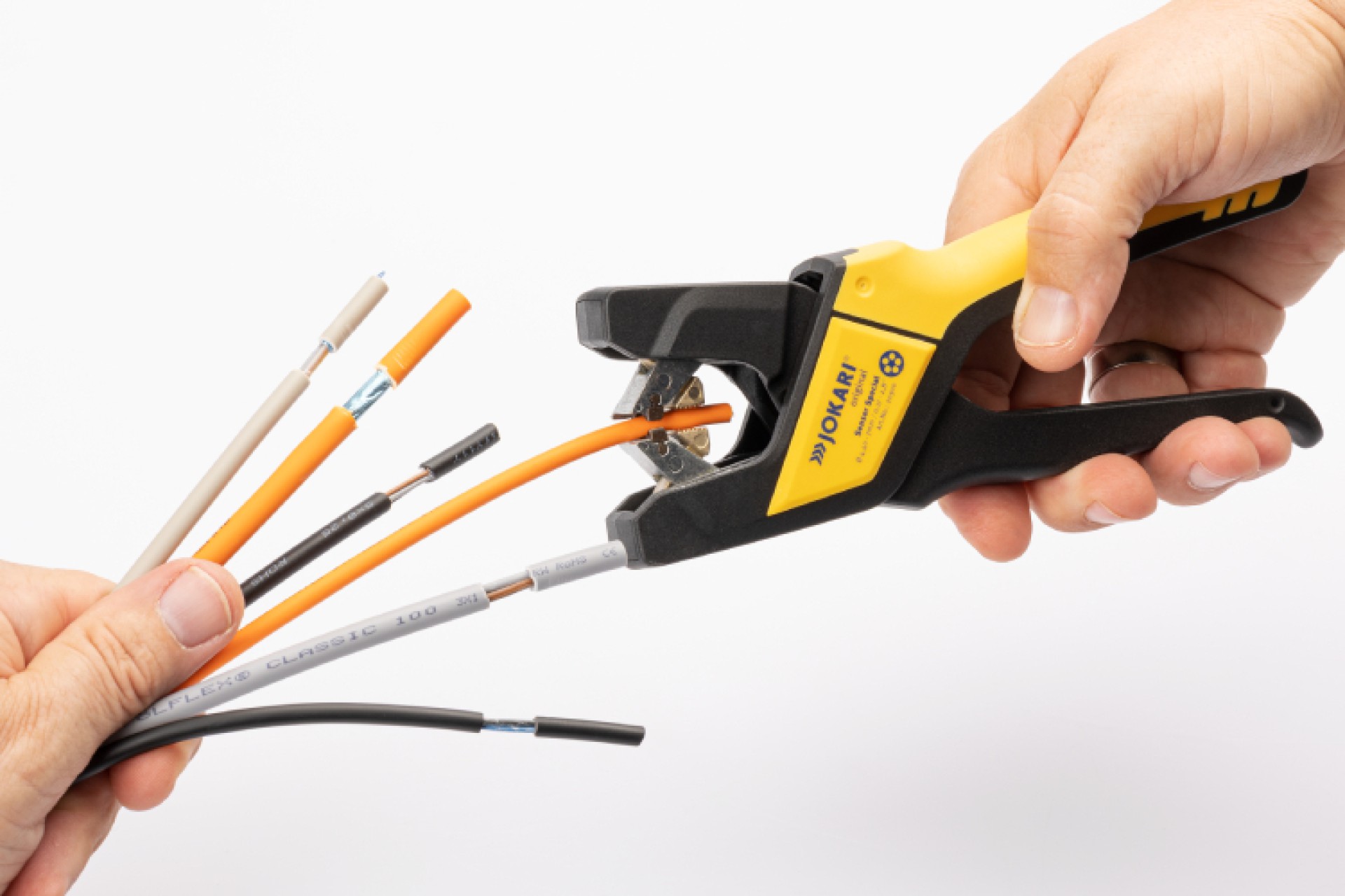 Jokari Sensor Special kliješta za skidanje omotača sa senzorskih pogonskih kabela - Slika 2