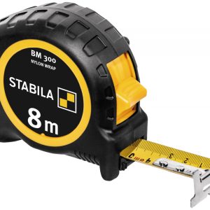 STABILA BM 300 džepni metar, 10m dvostrana metrička ljestvica, kuka sa šiljkom