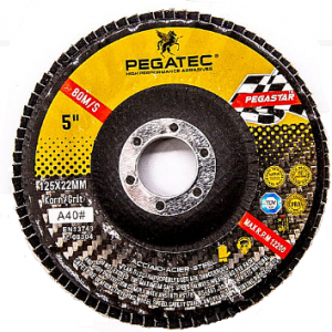 Lepez. brusna ploča-Pegastar-zaob.-Fe-G120-D115MM 479